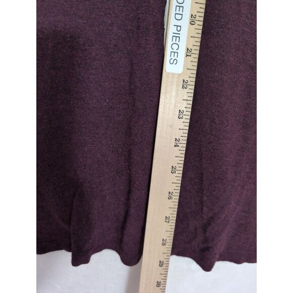 Cabi Hype Hoodie Womens S Burgundy Oversized Stretch Soft Casual Comfy Relax - Picture 7 of 11